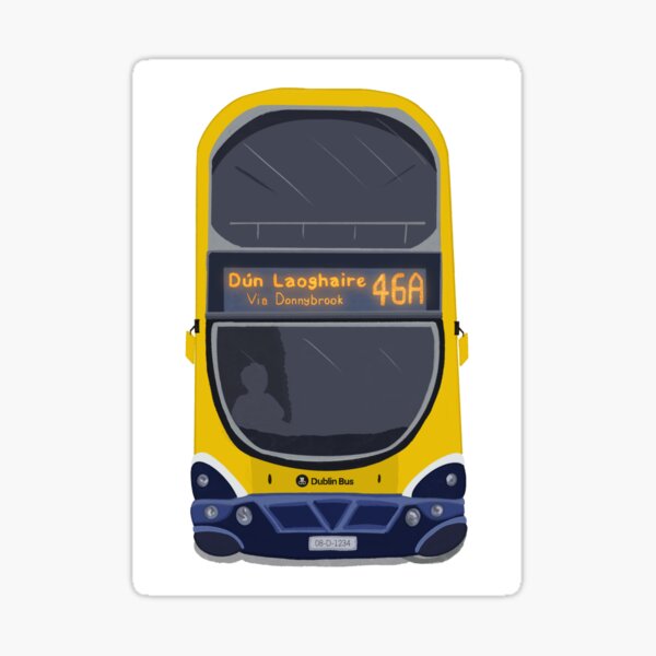 Item preview, The 46A Dublin Culture and History Print designed and sold by SketchesbyShane.
