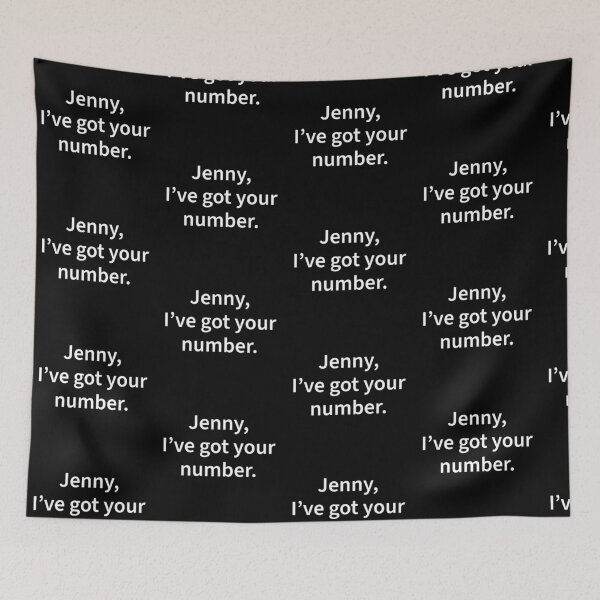 Item preview, Jenny, I’ve got your number designed and sold by WhackoDesigns.
