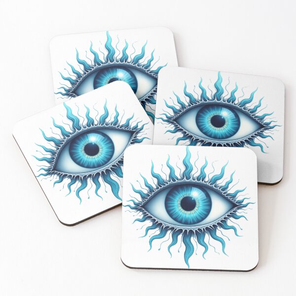 Item preview,  spiritual art, evil eye energy protection from energy vampires designed and sold by nicnacc.
