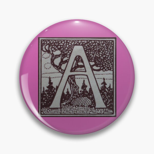 Item preview, Art by Mike Linocut and digitally edited, Alphabet Letter A, combinable designed and sold by allartbymike.