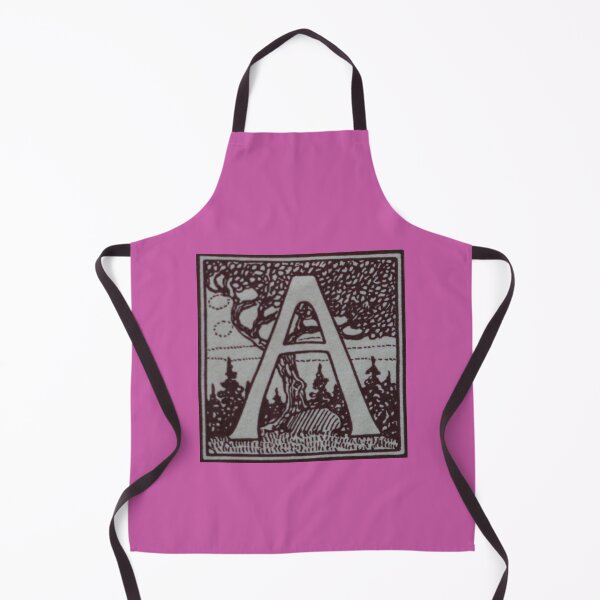 Item preview, Art by Mike Linocut and digitally edited, Alphabet Letter A, combinable designed and sold by allartbymike.