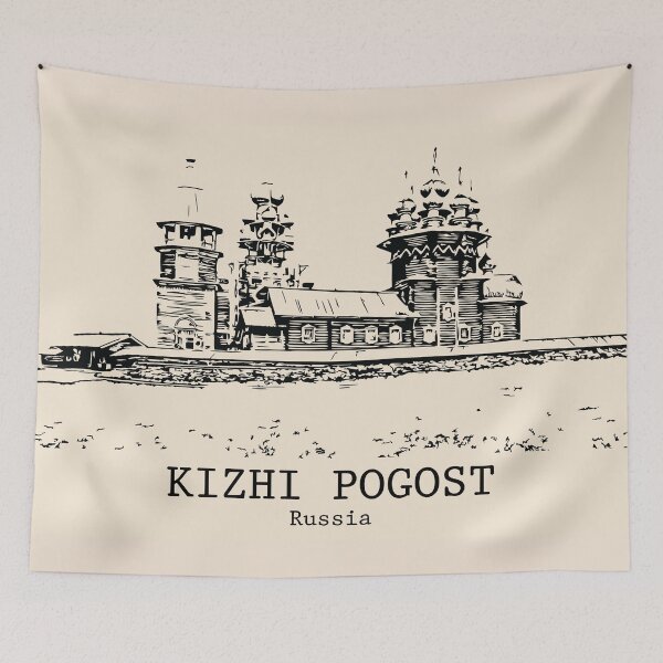 Item preview, Kizhi Pogost - Russia designed and sold by Lakeric Cityscapes.