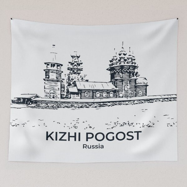 Item preview, Kizhi Pogost - Russia designed and sold by Lakeric Cityscapes.