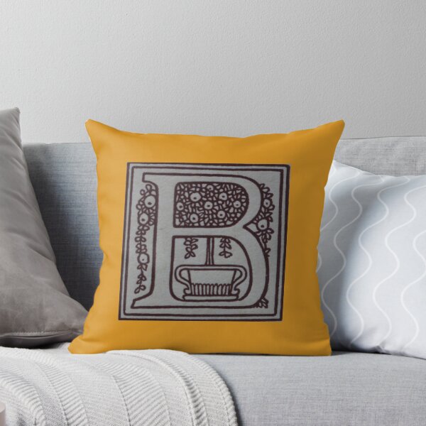 Item preview, Art by Mike Linocut and digitally edited, Alphabet Letter B, combinable designed and sold by allartbymike.