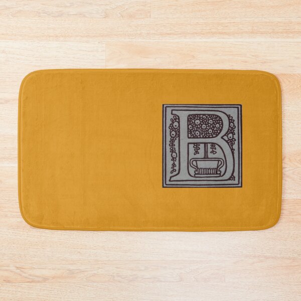 Item preview, Art by Mike Linocut and digitally edited, Alphabet Letter B, combinable designed and sold by allartbymike.
