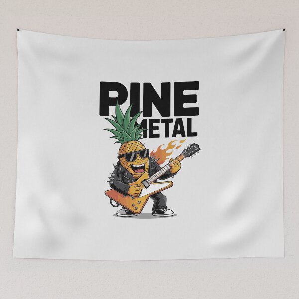 Item preview, Hilarious Heavy Metal Pineapple – Rock Hard, Stay Juicy! designed and sold by paulo silveira.