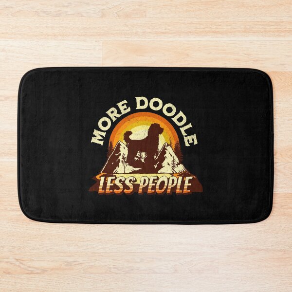 Item preview, More Doodle Less People Vintage Hiking Camping Gift designed and sold by Guarddogdrive.