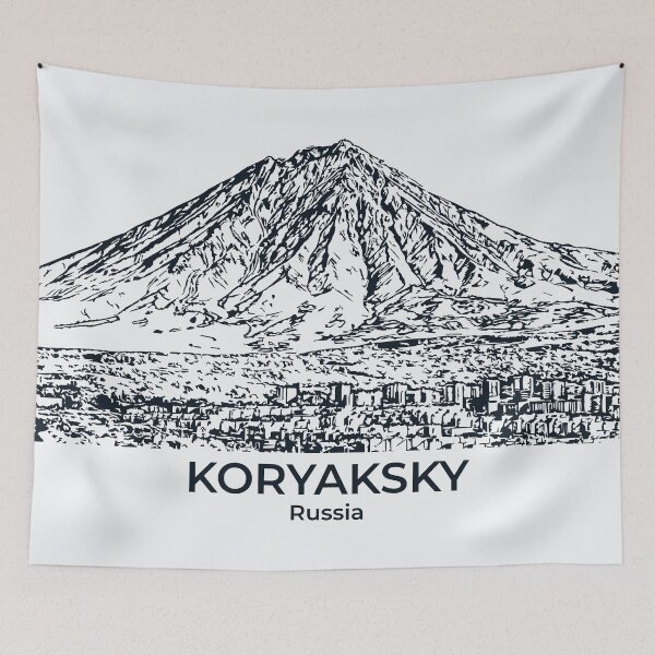 Item preview, Koryaksky - Russia designed and sold by Lakeric Cityscapes.