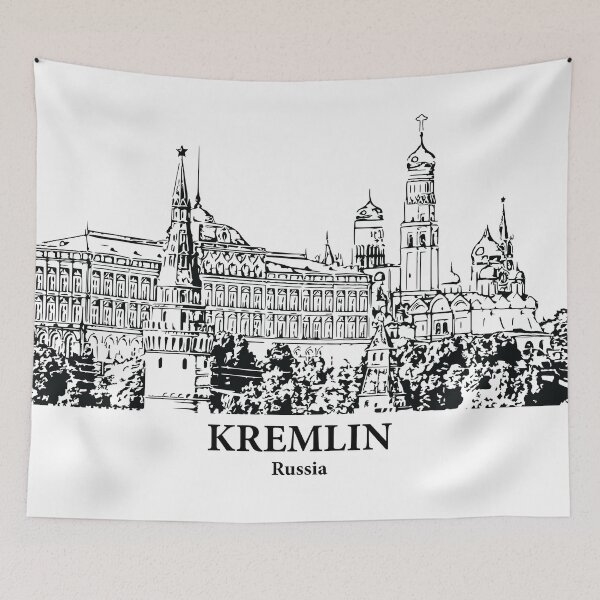 Item preview, Kremlin - Russia designed and sold by Lakeric Cityscapes.