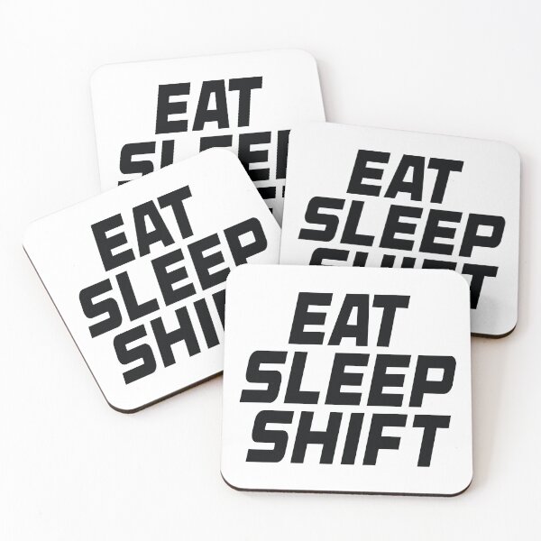 Item preview, Eat Sleep Shift designed and sold by the-craft-shop.