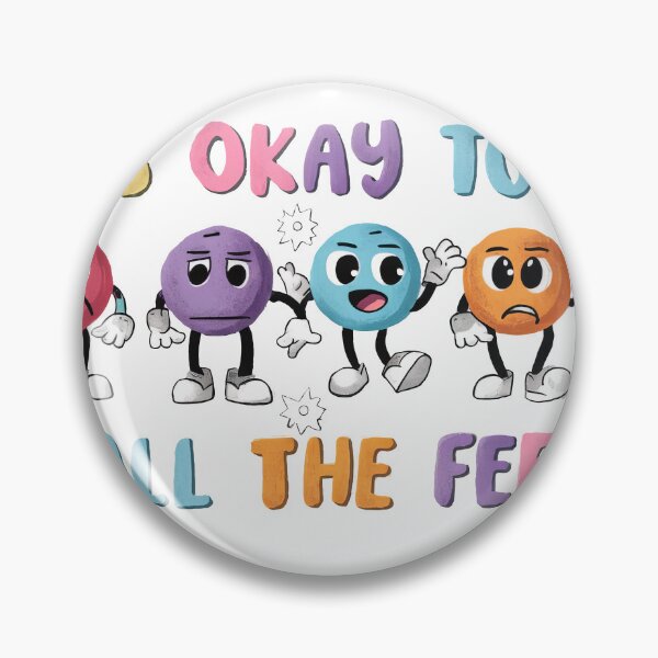 Item preview, It's Okay To Feel All The Feels, Speech Therapy, ABA Therapist, BCBA, Mental Health, RBT, AAC designed and sold by Orvista.
