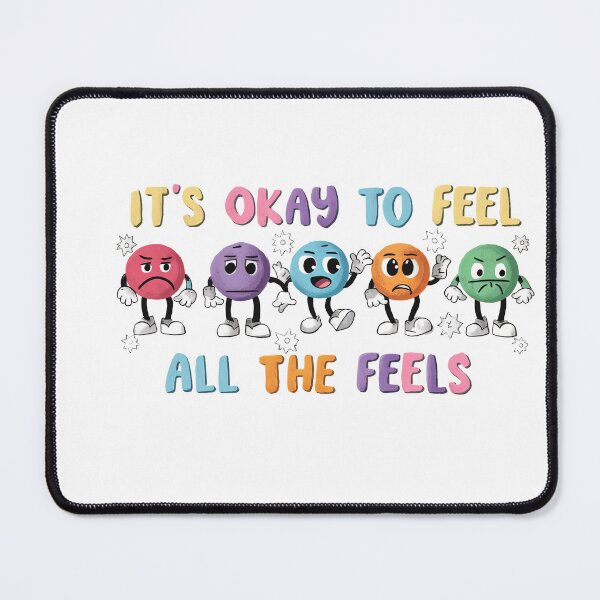 Item preview, It's Okay To Feel All The Feels, Speech Therapy, ABA Therapist, BCBA, Mental Health, RBT, AAC designed and sold by Orvista.