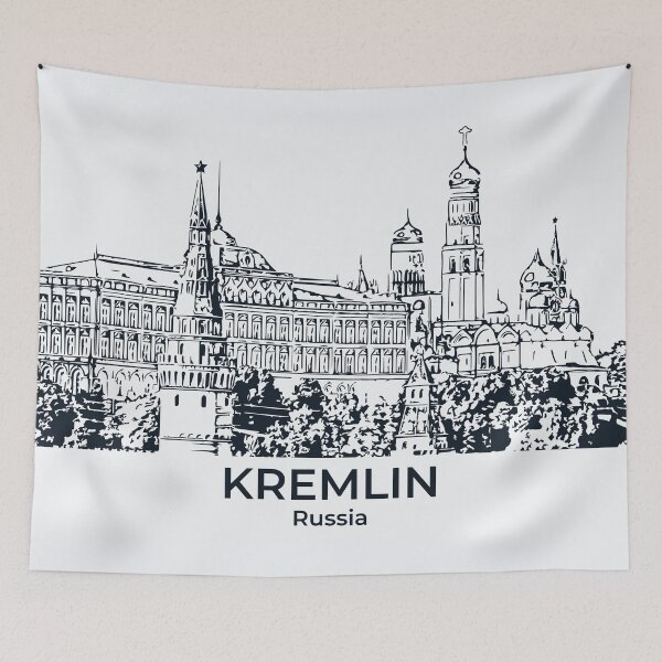 Item preview, Kremlin - Russia designed and sold by Lakeric Cityscapes.