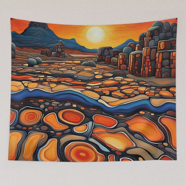 Item preview, Rocky Desert 4 designed and sold by George Hutton Hunter.