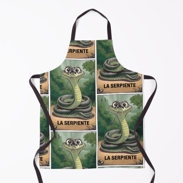 Item preview, La Serpiente (The Snake) Lotería Card 65 designed and sold by matteflor.