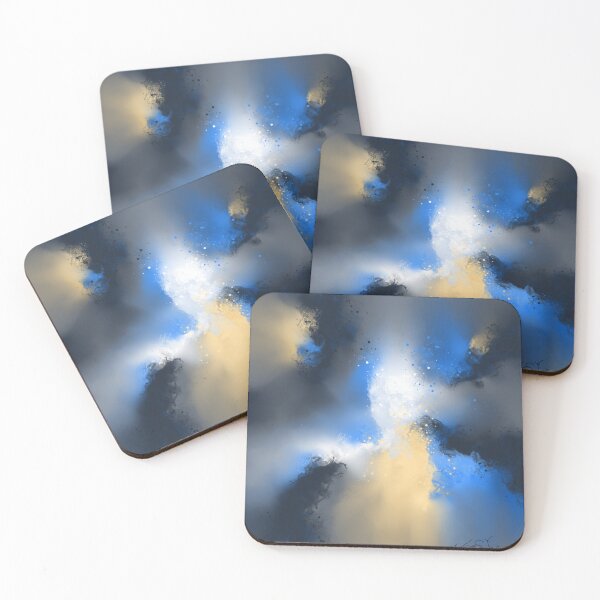 Item preview, Harmonic Blue - Blue Abstract designed and sold by Joey Santiago.