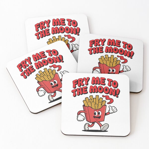 Item preview, Fry Me to the Moon - Crispy Delight Fries designed and sold by Mdozet.