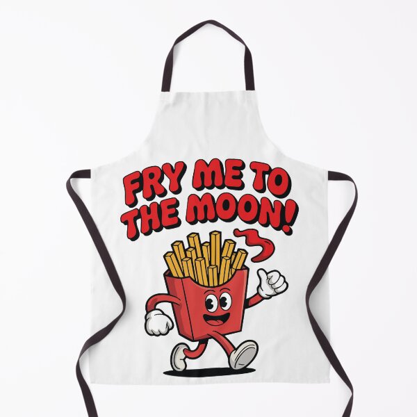 Item preview, Fry Me to the Moon - Crispy Delight Fries designed and sold by Mdozet.