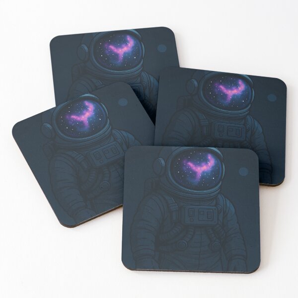 Item preview, Lost Astronaut – Minimalist Space Art designed and sold by Pixel Paws & Plays.
