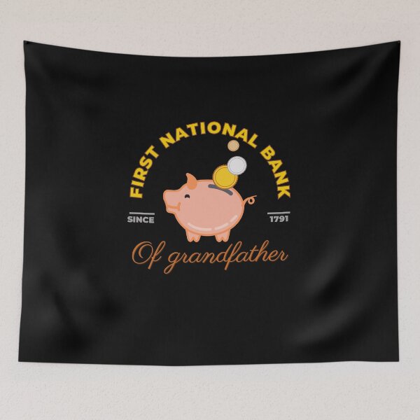 Item preview, Grandfather’s Savings Legacy Piggy Bank Art designed and sold by Zakrytos ★★★★★.