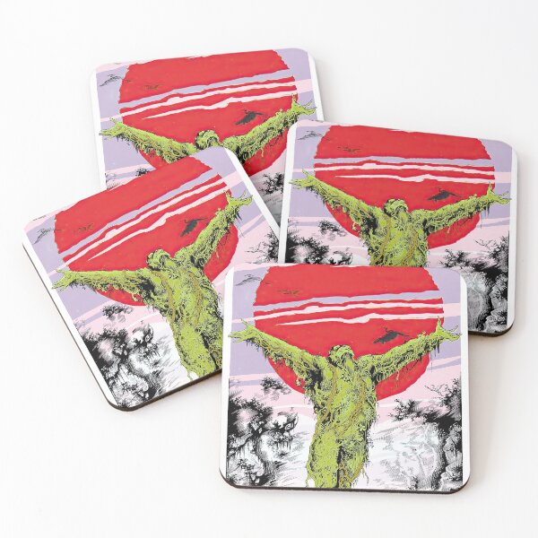 Item preview, Red Sun Embrace in the Marsh designed and sold by Prompt Football.