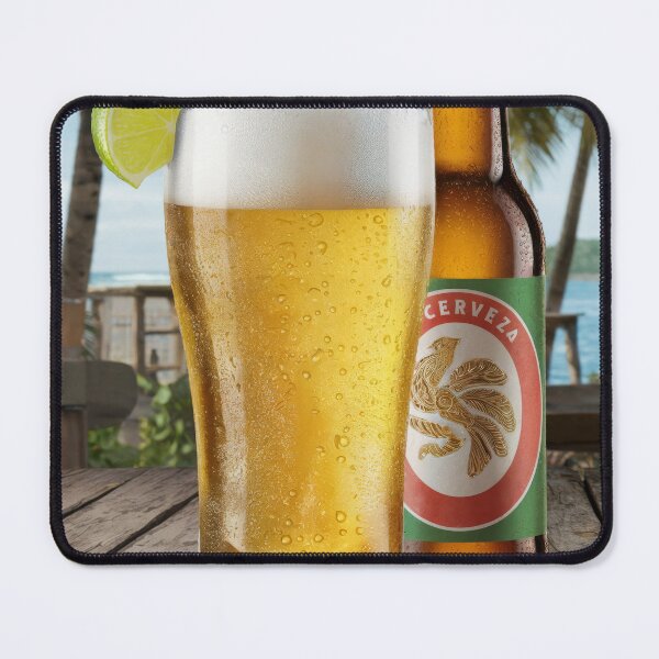 Item preview, La Cerveza (Beer)  Lotería Card 69 designed and sold by matteflor.