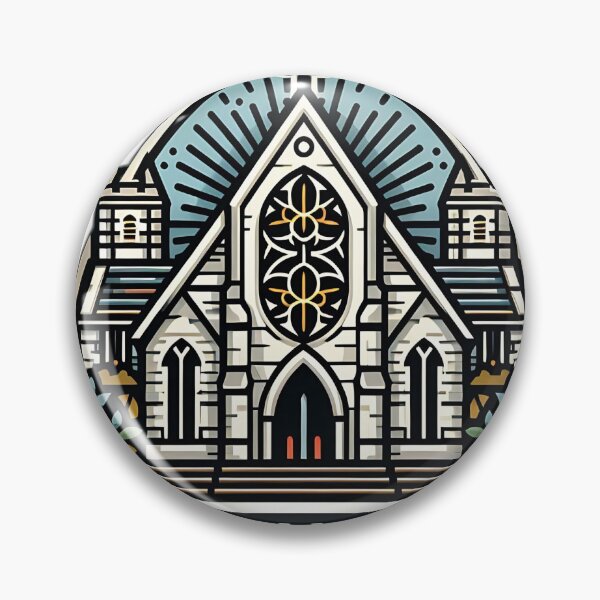 Aperçu de l'œuvre église épiscopale créée et vendue par NCNGDESIGN.