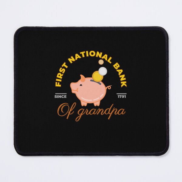 Item preview, Grandpa’s Savings Legacy Piggy Bank Art designed and sold by Zakrytos ★★★★★.