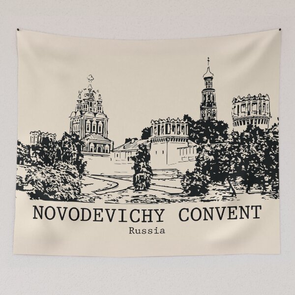 Item preview, Novodevichy Convent - Russia designed and sold by Lakeric Cityscapes.