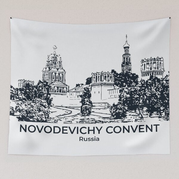 Item preview, Novodevichy Convent - Russia designed and sold by Lakeric Cityscapes.