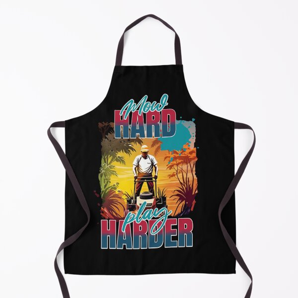 Item preview, Mow Hard Play Harder; Lawn Care; Mowing Grass designed and sold by BDLuck2021.