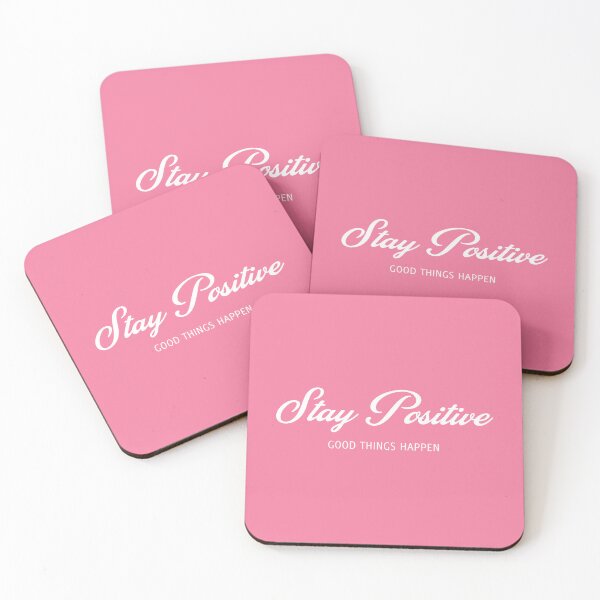 Item preview, Stay Positive, GOOD THINGS HAPPEN, Unique designed and sold by villacreativa.