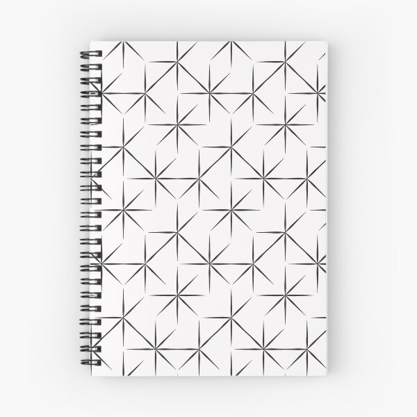 Item preview, Estrella de medianoche: patrón geométrico llamativo en blanco y negro designed and sold by Stacey Spivak.