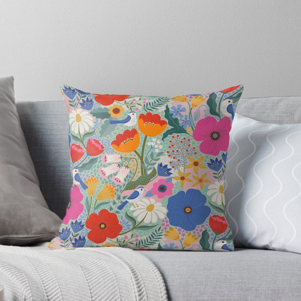 Item preview, Throw Pillow designed and sold by Cecca-Designs.