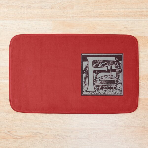 Item preview, Art by Mike Linocut and digitally edited, Alphabet Letter F, combinable designed and sold by allartbymike.