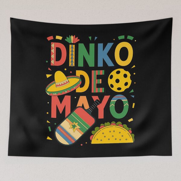 Item preview, Cinco De Mayo Pickleball Pun designed and sold by aidenpier.