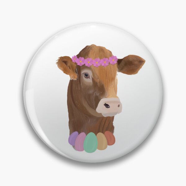 Item preview, Cow easter & easter egg designed and sold by DaisyDeesign.