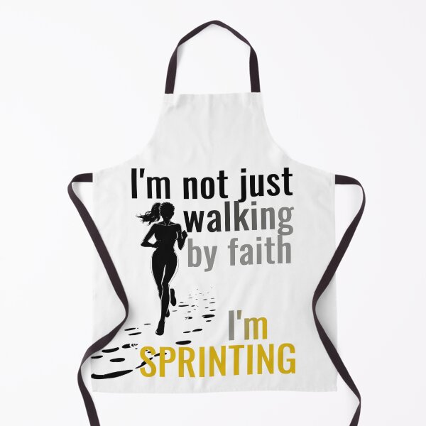 Item preview, I'm not just walking by Faith, I'm Sprinting designed and sold by SLSGraphix.