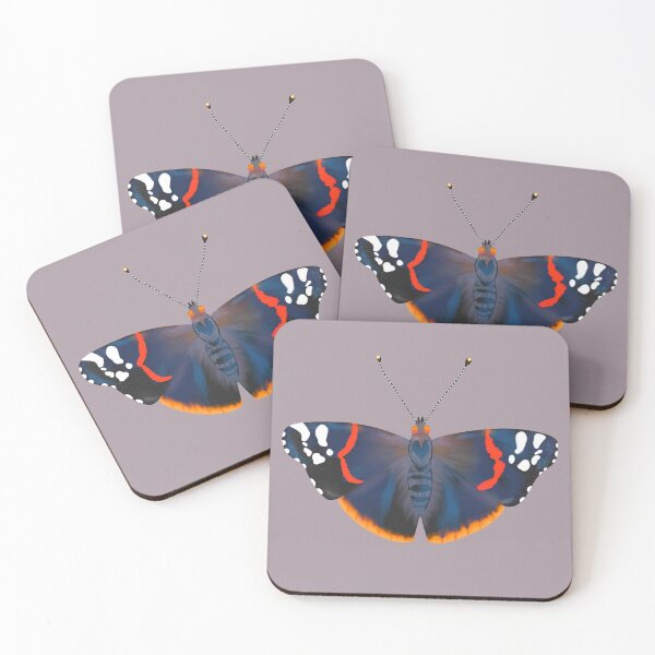 Item preview, Red admiral butterfly designed and sold by JennyPrintsUK.