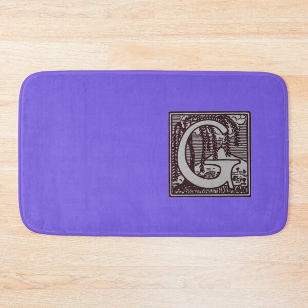 Item preview, Art by Mike Linocut and digitally edited, Alphabet Letter G, combinable designed and sold by allartbymike.