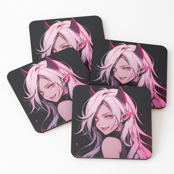 Item preview, Seductive Vampire Anime Girl designed and sold by bubblegoth.