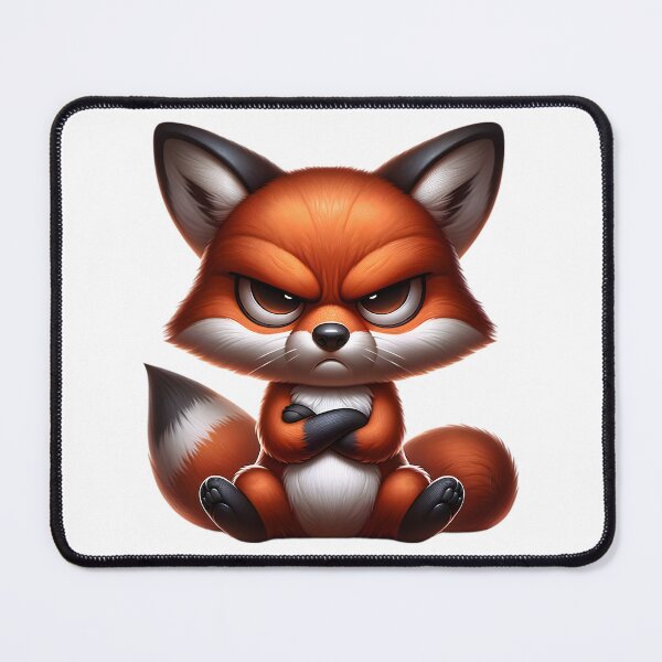 Item preview, Cute Angry Fox designed and sold by artistevt.