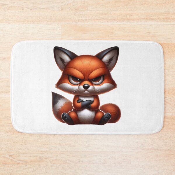 Item preview, Cute Angry Fox designed and sold by artistevt.