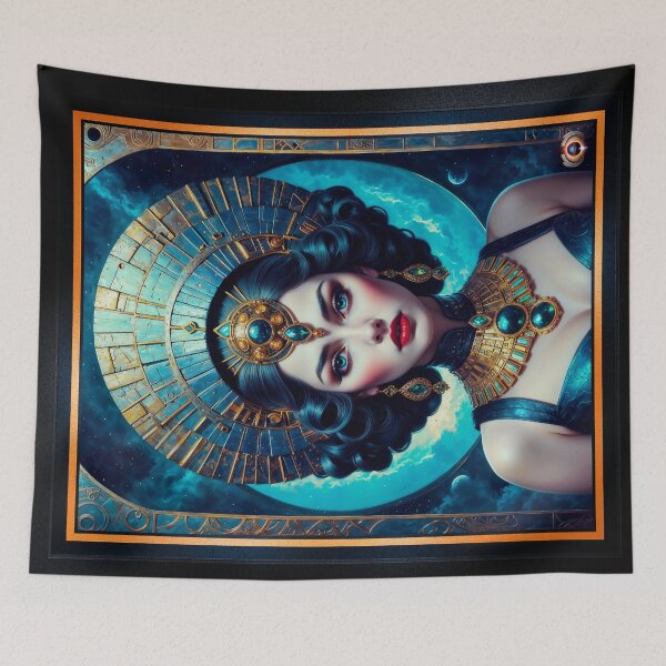 Item preview, Celeste Ardentis, A Cosmic Portrait Of Timeless Beauty And Grace Alluring AI Concept Art by Xzendor7 designed and sold by Xzendor7 Digital Art Creations.