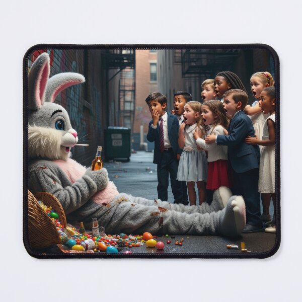 Item preview, Happy Easter - Drunk Easter Bunny designed and sold by matteflor.