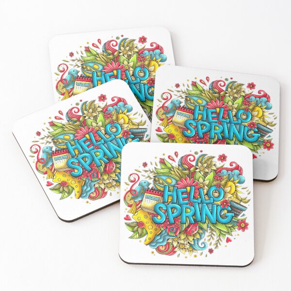 Item preview, Hello Spring designed and sold by Anas Arts.