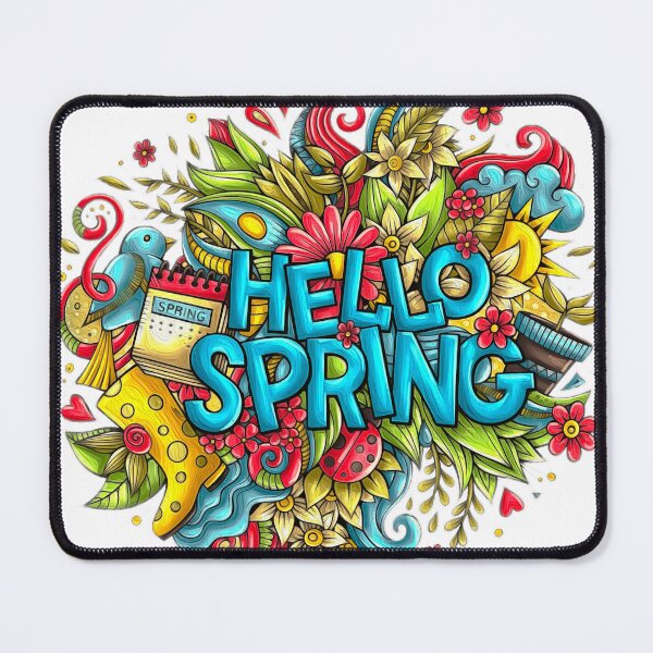 Item preview, Hello Spring designed and sold by Anas Arts.