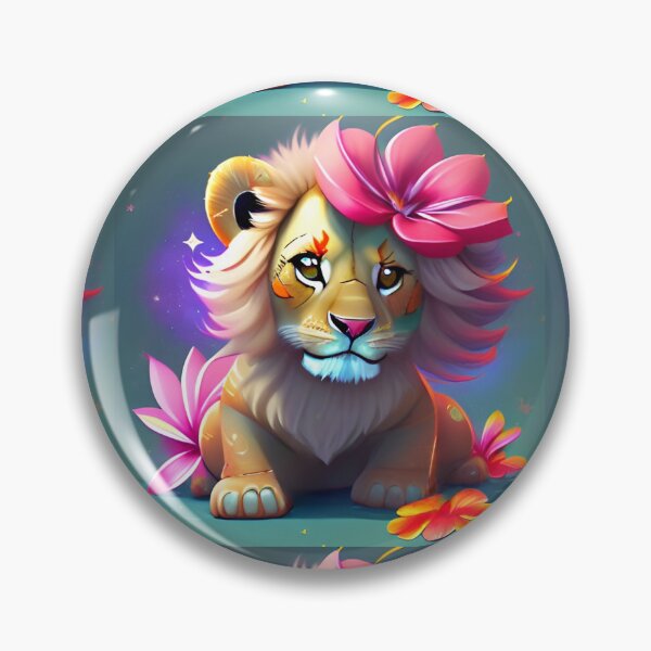 Item preview, A Beautiful Lion Cub designed and sold by MARIALOSA P.