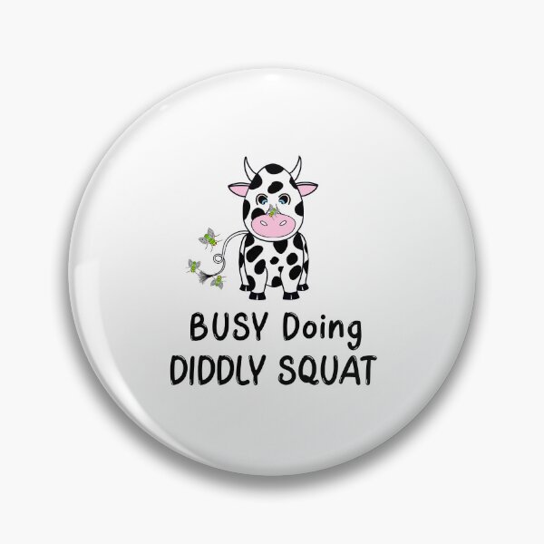 Item preview, Diddly Squat Cow designed and sold by Sartoris Art.