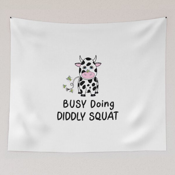 Item preview, Diddly Squat Cow  designed and sold by Sartoris Art.